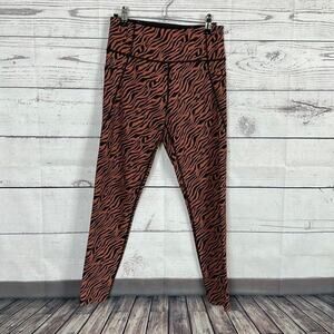 Victorias Secret Leggings Womens Small Knockout Tight Zebra Pockets